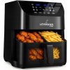 Beztuková fritéza Lehmann Gusto Air Fryer 1800 W 8 l čierna