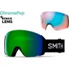 Snowboardové okuliare Smith 4D Mag XL black | cp sun green mirror+cp storm blue 24/25 - Odosielame do 24 hodín
