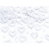 PartyDeco Konfety srdce biele 15 g