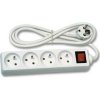 PremiumCord PP4K-03 230V 3m 4 zásuvky + vyp PP4K-03