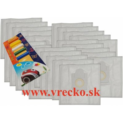Eta Adagio 2511 90000 - zvýhodnené balenie typ XL - textilné vrecká do vysávača s dopravou zdarma + 5ks rôznych vôní do vysávačov v cene 3,99 ZDARMA (25ks)