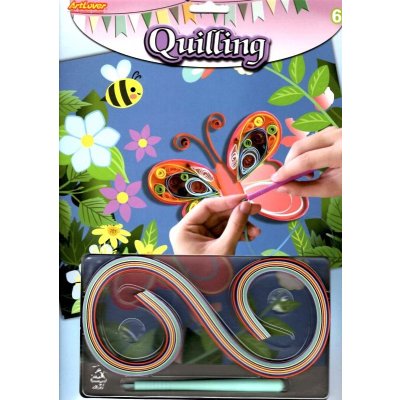 ARTLOVER Quilling Motýl 20x25cm