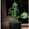 Beling 3D lampa,Carlos Alcaraz, 16 farebná SXZ5