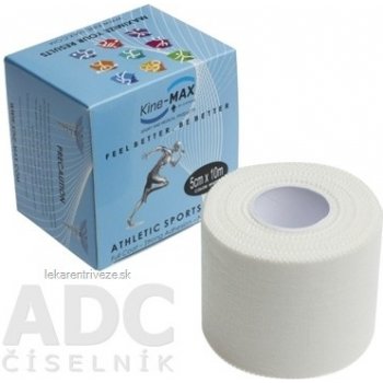 Kine-MAX Non-Elastic Sport Tape tejpovacia páska fixačná 5cm x 10m od 3,31  € - Heureka.sk