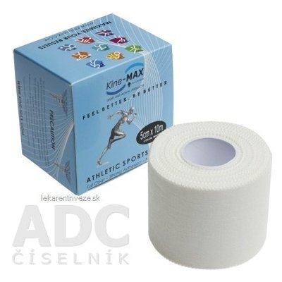 Kine-MAX Non-Elastic Sport Tape tejpovacia páska fixačná 5cm x 10m