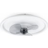 Noaton 13045W Puppis, biela, stropný ventilátor so svetlom
