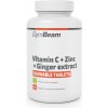 Vitamín GymBeam CHEWABLE VITAMÍN C + ZINC + GINGER EXTRACT - 90 TAB