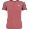 Dámske tričko Ortovox 120 Tec Fast Mountain Ts W Veľkosť: M / Farba: ružová