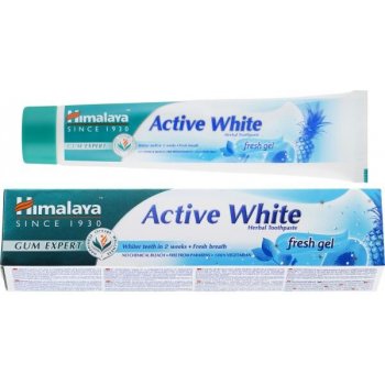 Himalaya zubná pasta Active White fresh gel 75 ml