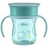 Chicco 360 Perfect X tréningový hrnček s držadlami Teal 200 ml