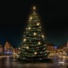 DECOLED LED svetelná súprava pre vianočné stromčeky vysoké 21-23 m, teplá biela s bleskom, dekory DZX1EFD08W