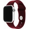 FIXED Silicone Strap pre Apple Watch 42/44/45/49mm, vínovo červený FIXSST-434-WIRD