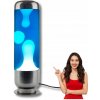 Lampička Lawa Lampa Lava magma Magmová KAPSULA modrá BLUE modrá