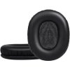 Náhradné náušníky pre slúchadlá Audio Technica ATH-M50, M50X, M50XBT, M50RD, M40X, M30X, M20X, MSR7 a SX1 - Čierne, kožené