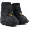 Detské merino papuče šedé Anthracite Melange Mikk-Line Veľkosť: 74/80