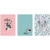 Disney Fashion Minnie Mouse zošit A4 3 vzory mix