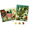 Djeco Penová mozaika Dinosaury, 2v1