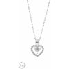 Strieborný náhrdelník srdca Lotus Silver LP3555-1/1