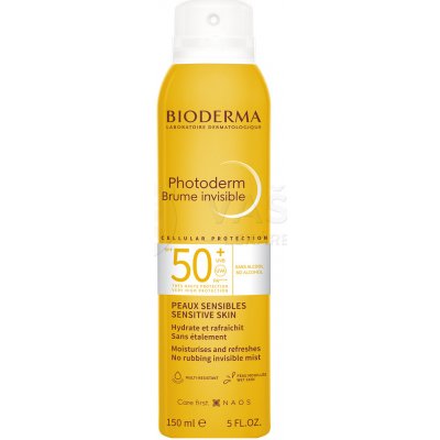 Bioderma Photoderm Brume Invisible opaľovacia hmla v spreji SPF50+ 150 ml