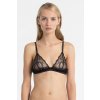Podprsenka Unlined Triangle QF4432E - Calvin Klein Veľkosť: S, Farby: čierna čipka