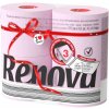 RENOVA Maxi světle růžový 3-vrstvý 4 ks