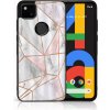 VSETKONAMOBIL 39344 MY ART Silikónový kryt Google Pixel 4a PINK MARBLE (143)