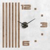 Lamelové nástenné hodiny z dreva - ONE | DUBLEZ