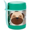 SKIP HOP Zoo Termoska na jedlo s lyžičko/vidličkou Mopslík 325 ml, 3r+