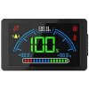 VOLTMETER MONITOR PARAMETROV PREVÁDZKY AKUMULÁTORA LiFePO4 LCD BLUETOOTH AZO