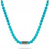 Rebel & Rose NL034-S-70 Mens Necklace - Turquoise Delight