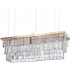 Závesné svietidlo Ideal lux 213583 MARTINEZ SP8 ORO 8xE14 40W zlato