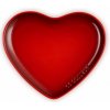 Le Creuset - Tanier Heart 23 cm červený