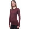 Dámske termo tričko Sensor, MERINO AIR vínová L