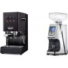 Gaggia New Classic E24 BC, black + Eureka Atom 60, chrome