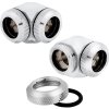 Corsair Hydro X Series XF Hardline 90° 14mm OD Fitting Twin Pack Chrome CX-9052014-WW