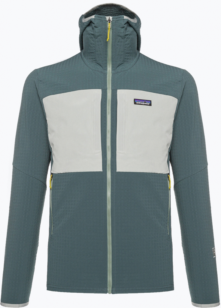 Patagonia M\'s R2 Techface Hoody nouveau green 23/24