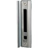 LOCINOX SHKW ALUM - dorazová lišta pre zadlabávací zámok H-WOOD, pre profil 40 až 60 mm, pre drevené krídlové bránky, strieborná SHKW_ALUM