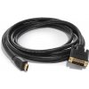 SBOX HDMI-DVI-2, Kábel HDMI M/DVI M 2m