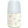 Suavinex Poetry SX Pro Physiological S sklenená dojčenská fľaša 0 m+ Slow Flow - Blue 120 ml