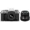 FUJIFILM X-T50 strieborný + 16-50 mm + XF 23mm f/2 R WR čierny