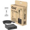 Club 3D Club3D Switch, USB-C na 2xUSB-C Oboustranný 2v1, 8K60Hz, 4K120Hz, PD 100W