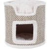 Odpočívadlo Trixie Ria Cat Tower světle šedé-přírodní 37cm