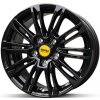 Alu disk MAM A4 FullBlack 7x16 5x112 ET38 čierny