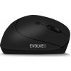EVOLVEO LadyErgo, tichá vertikální ergonomická myš, 2.4GHz, černá