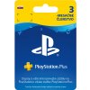 Sony PlayStation Plus 3 mesačné členstvo SK, fyzická verze - voucher
