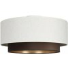 Belis | Stropné svietidlo NATIA 1xE27/60W/230V pr. 45 cm biela/hnedá | H0203