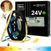 LED PÁSKA COB PROFESIONÁLNA 7W/m 24V BIELA TEPLÁ 3000K NEON 630lm/m IP20