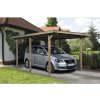 Drevený prístrešok na auto 3x5 m