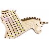 Libelula Drevené tvary na šnurovanie - MiniDots -Jednorožec