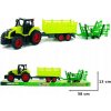 TRAKTOR S PRÍVESOM A POĽNOHOSPODÁRSKYM AGREGÁTOM – VEĽKÁ SÚPRAVA 58 cm Darček